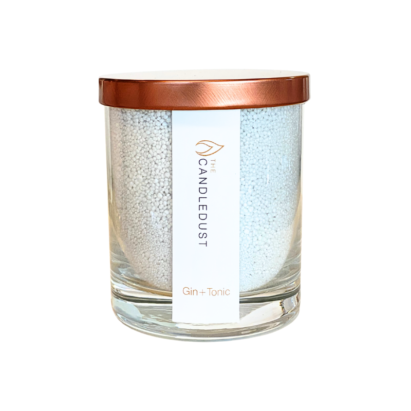 Powdered Powdered Candle in Glass - Gin+Tonic 160g